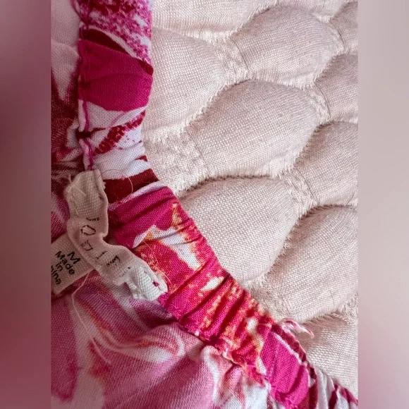 hot pink hawaiian print babydoll dress - Picture 5 of 8